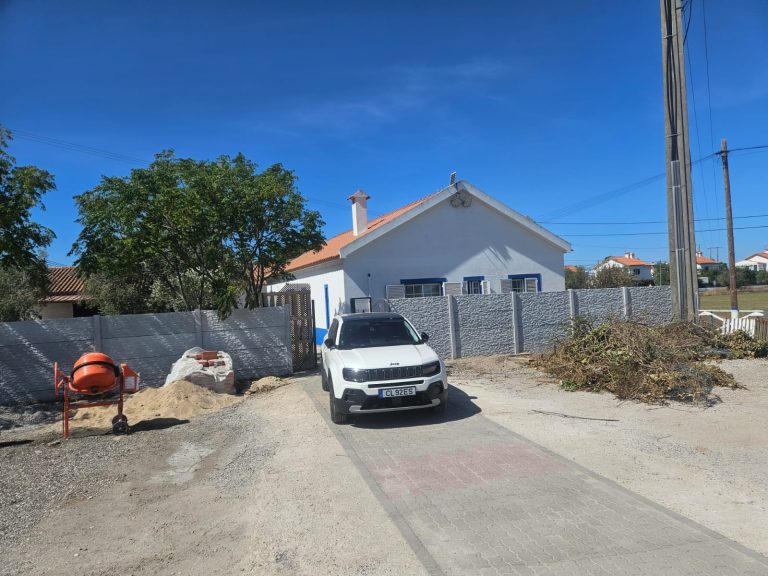 Vedação modular de uma moradia