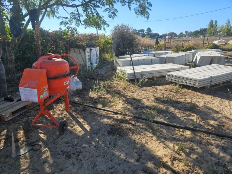 Vedação modular de uma moradia