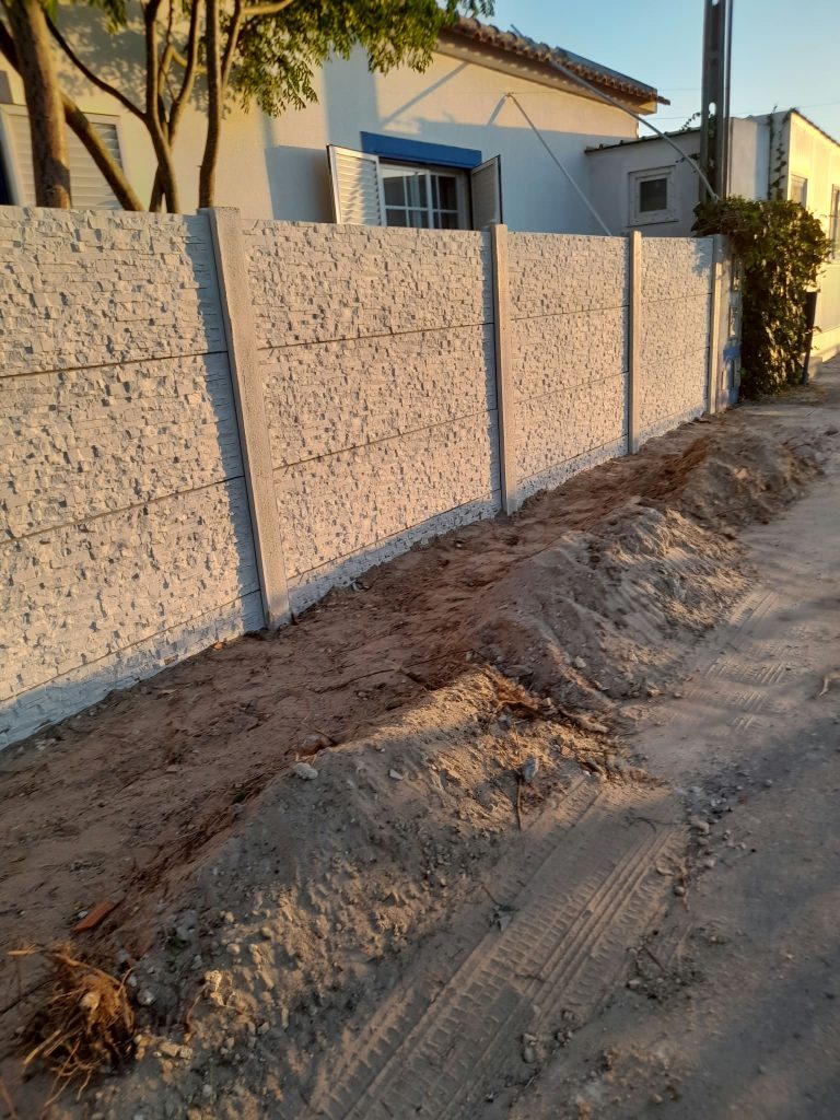 Vedação modular de uma moradia