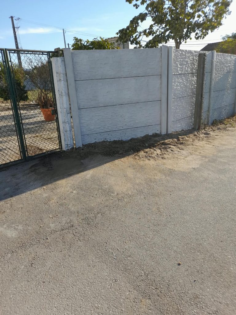 Vedação modular de uma moradia